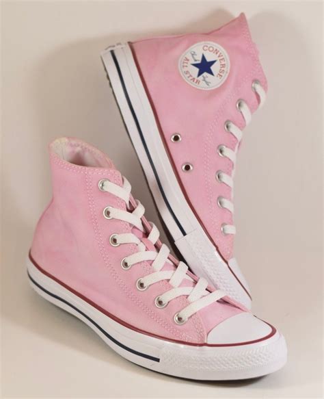 pink high top boots.